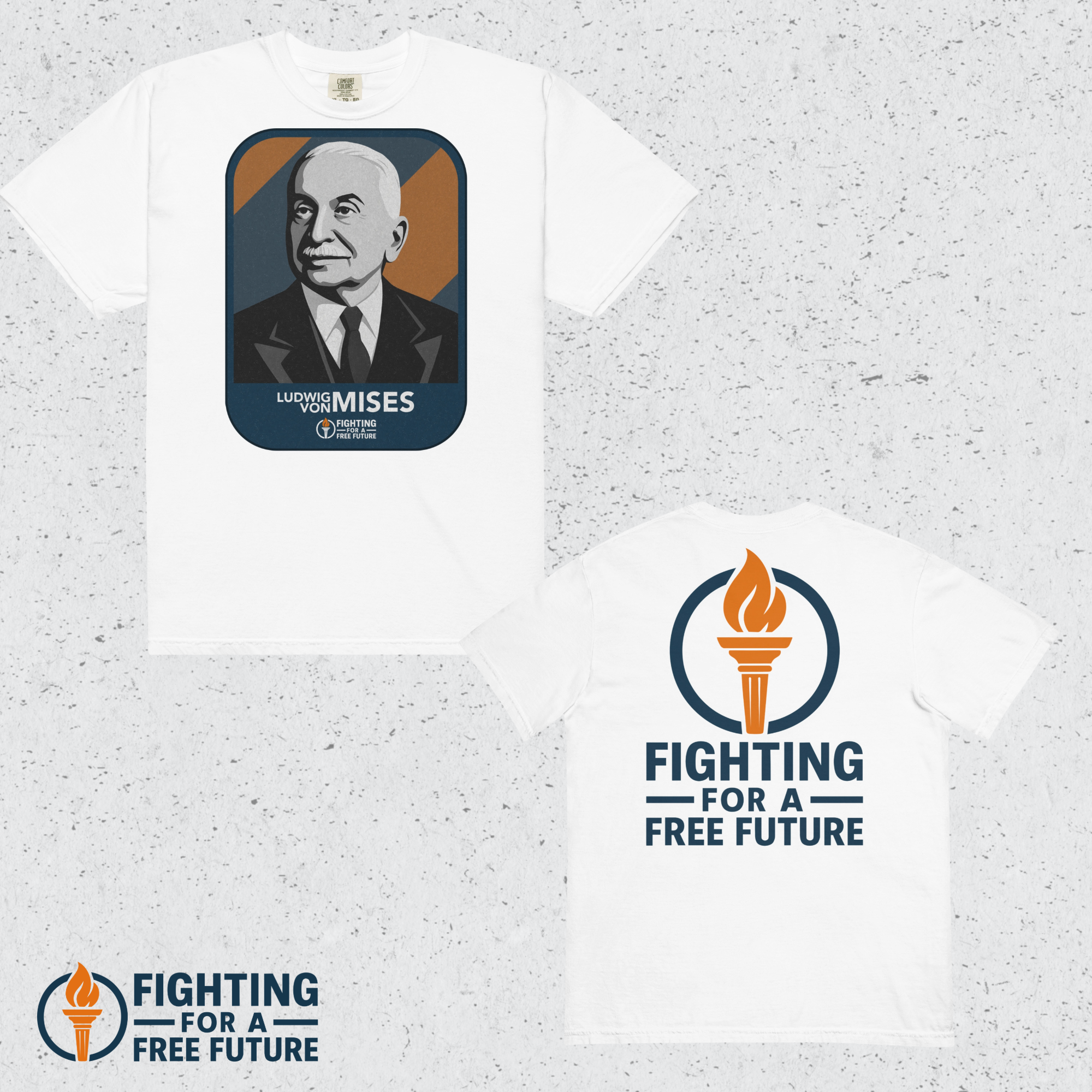 Legends Series: Mises Premium Heavyweight T-Shirt