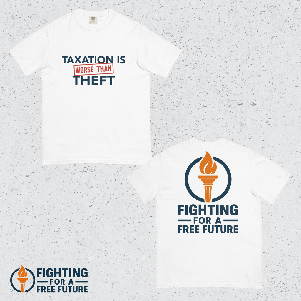 Taxation Is Worse Than Theft Premium Heavyweight T-Shirt