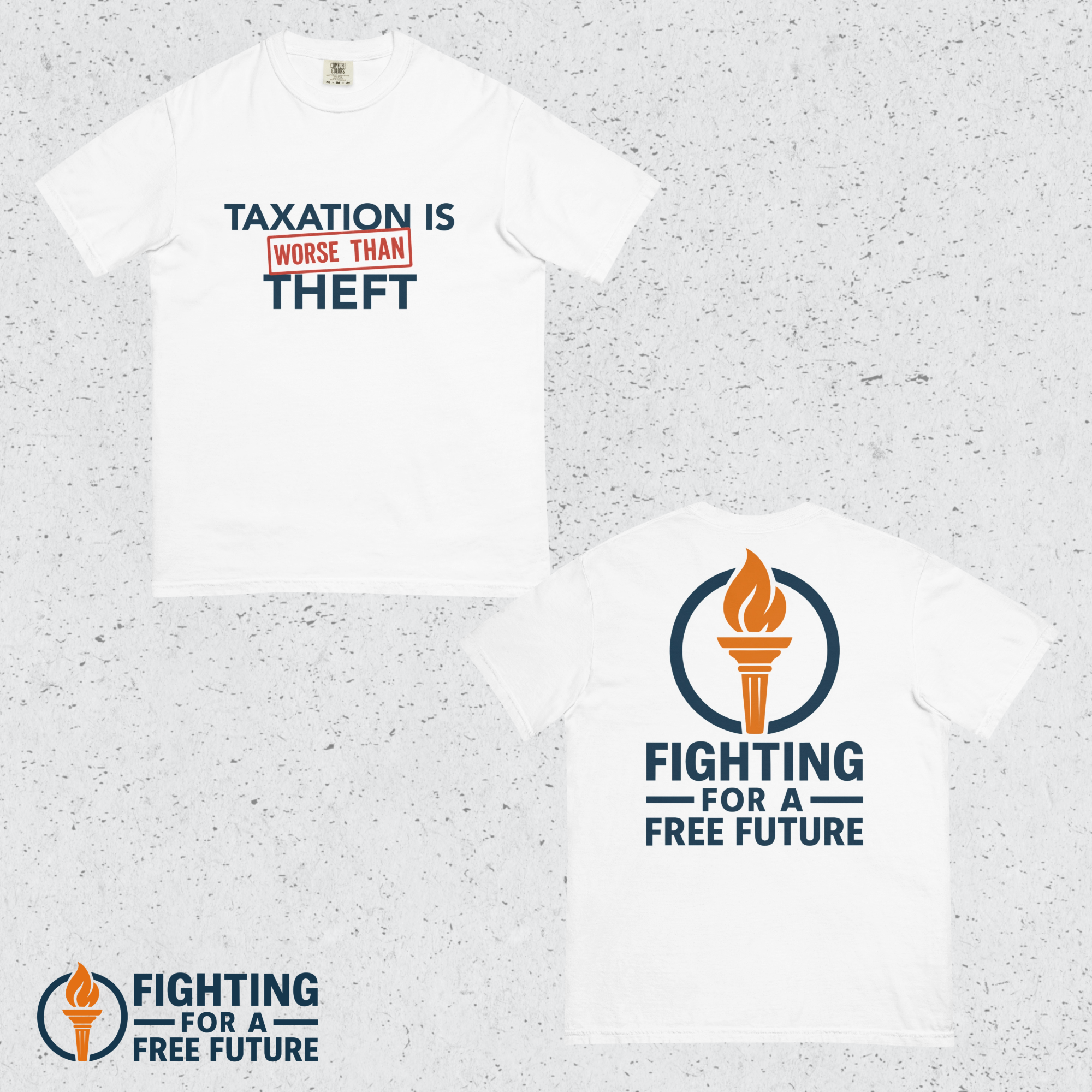 Taxation Is Worse Than Theft Premium Heavyweight T-Shirt